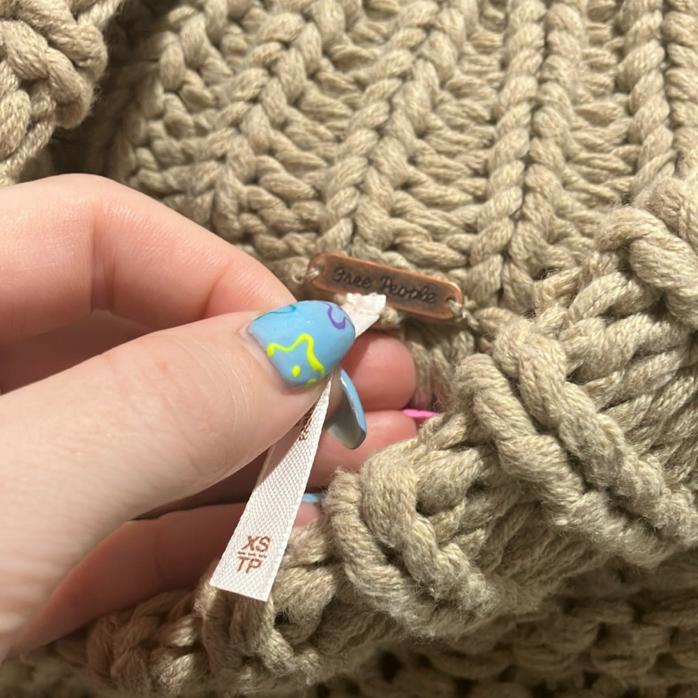 Free people sweater chunky knit - Picture 3 of 7